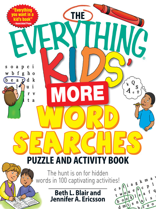 Title details for More Word Searches Puzzle and Activity Book by Beth L. Blair - Available